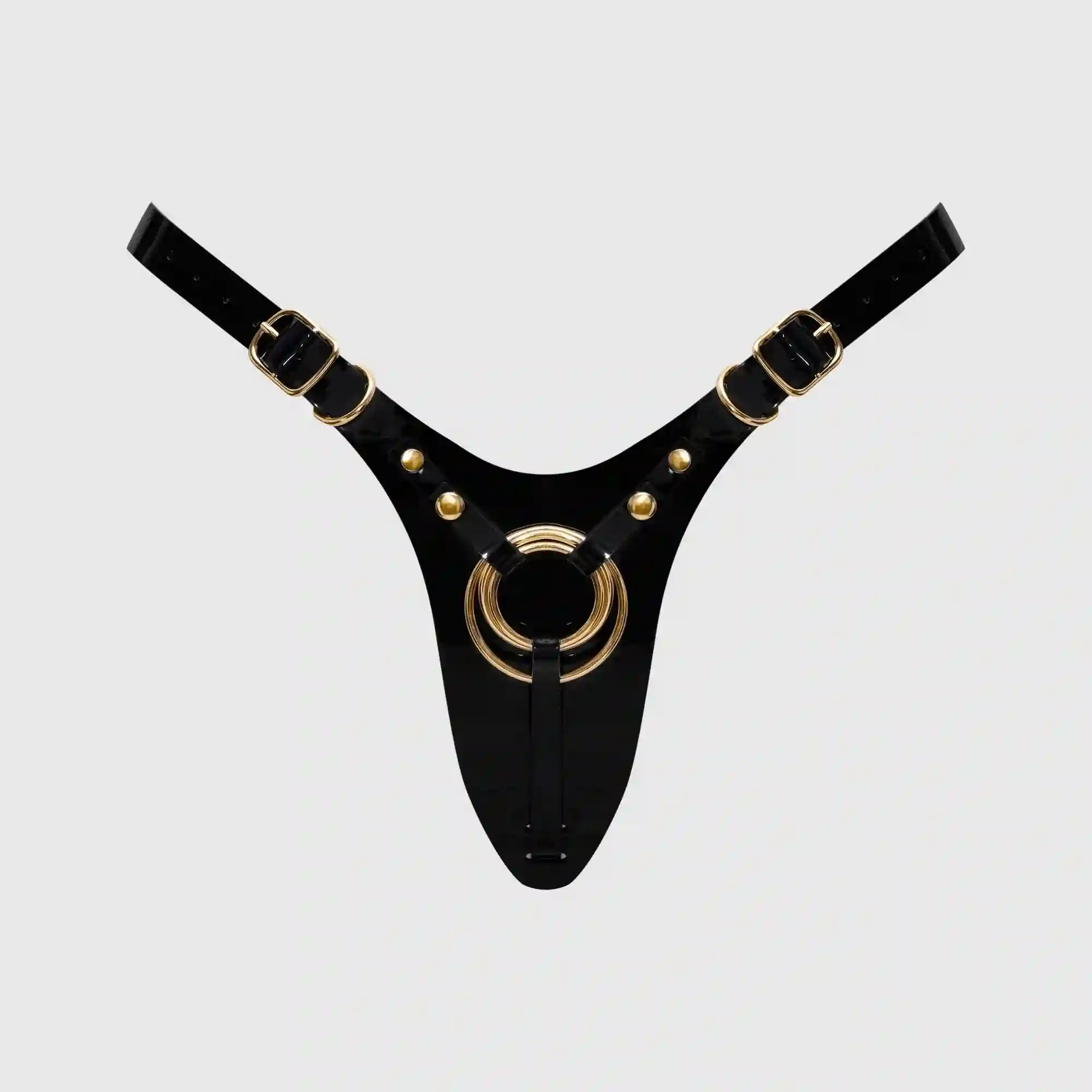 Kunstleder Harness für Strap Ons